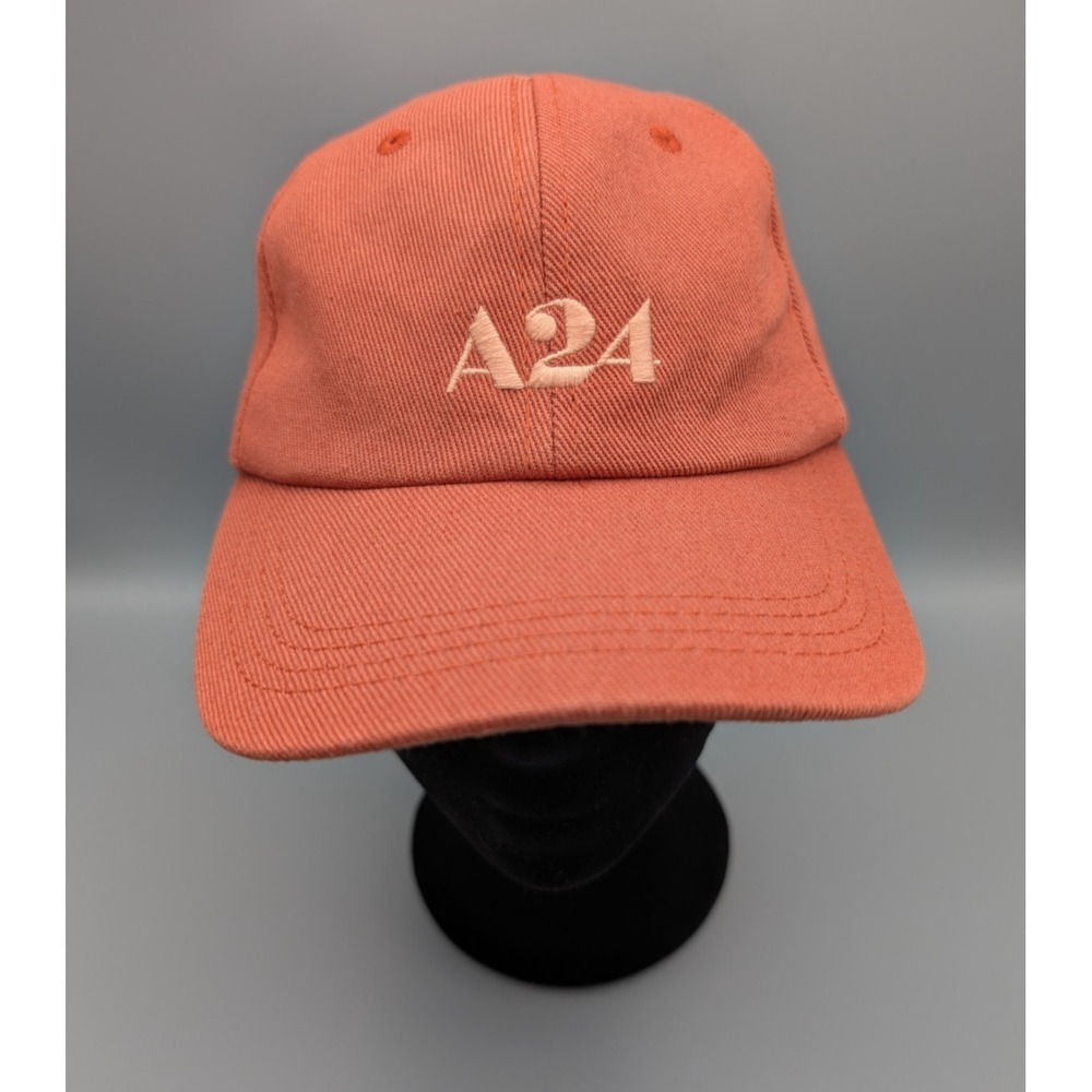 A24 Films LLC Hat Rust Color Cotton Adjustable Strapback Baseball Cap